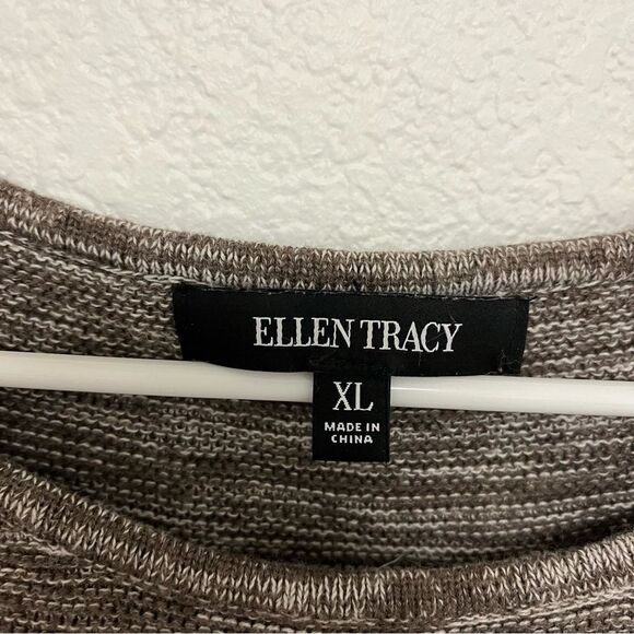 Ellen Tracy Coco Ivory Knit women’s Sweater size XL - Picture 3 of 6